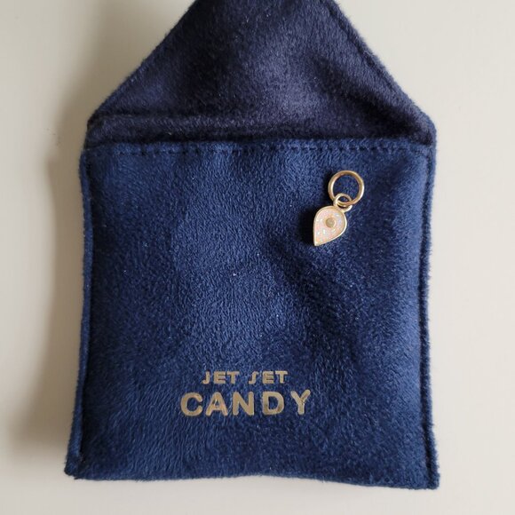 Jet Set Candy - October Birthstone Map Pin Charm, Opal - Picture 3 of 4